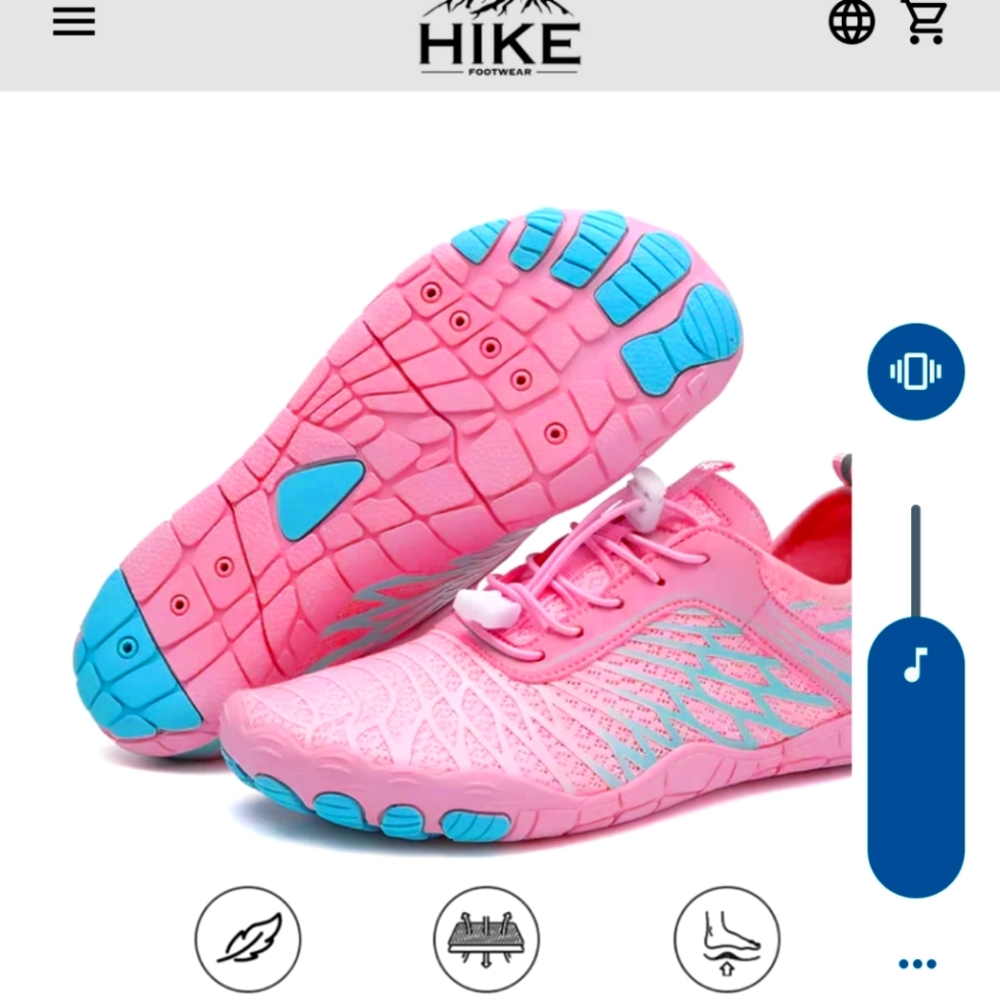 Hike pink Lomax Pro women's shoes